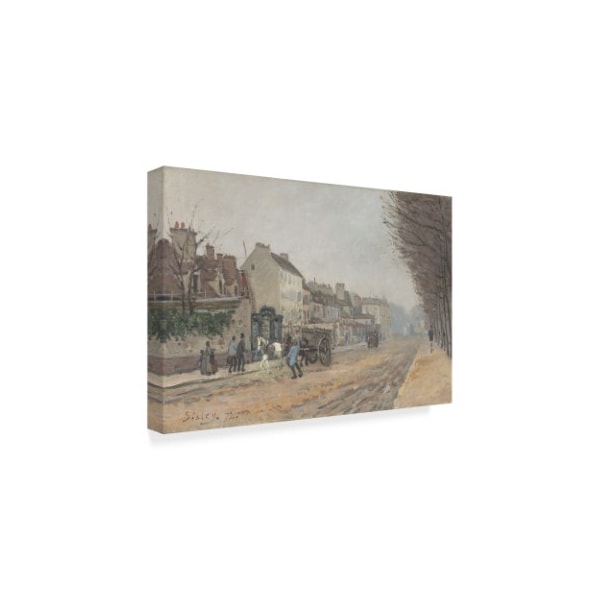 Alfred Sisley 'Boulevard Heloise Argenteuil' Canvas Art,16x24